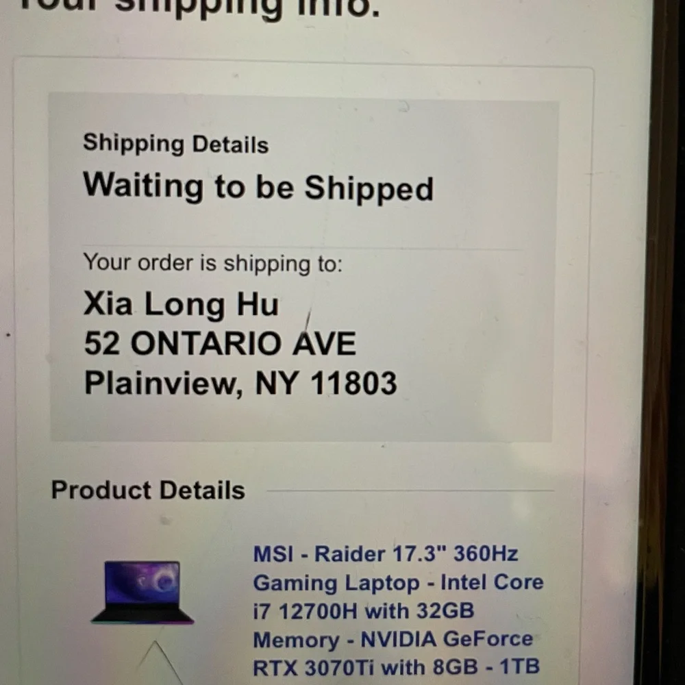 MSI - Raider 17.3